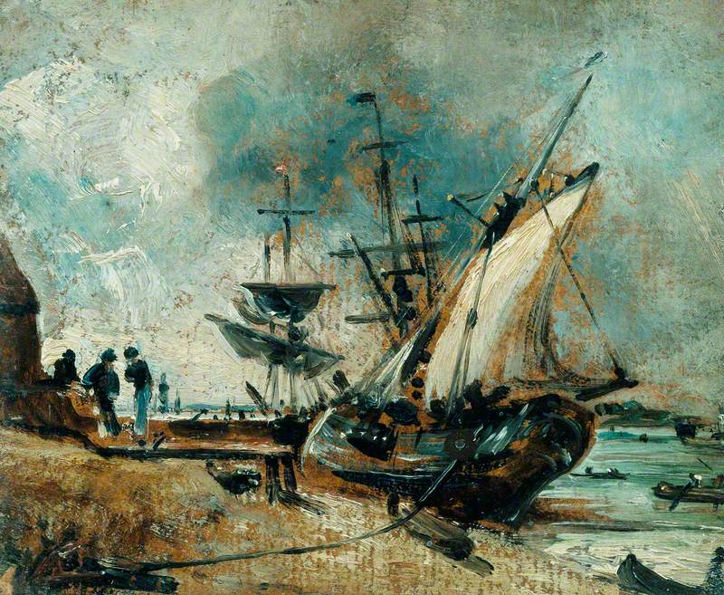 Expédition à Orwell, près d'Ipswich - John Constable