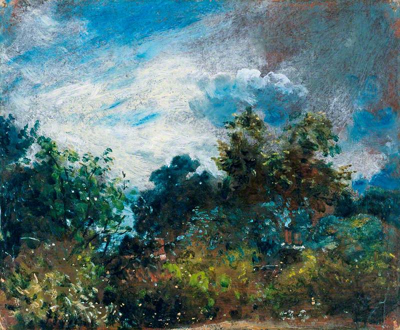 Étude du ciel et des arbres - John Constable