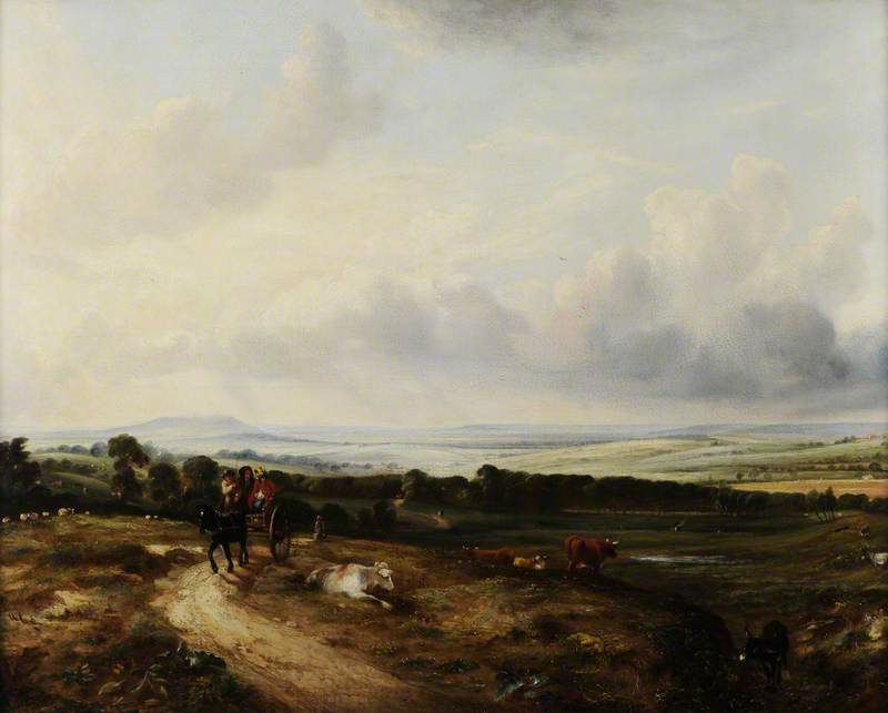 Vue de Hampstead Heath - John Constable