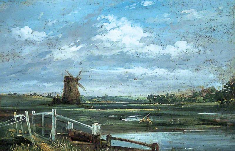 Près de Haddon, Derbyshire (?) - John Constable