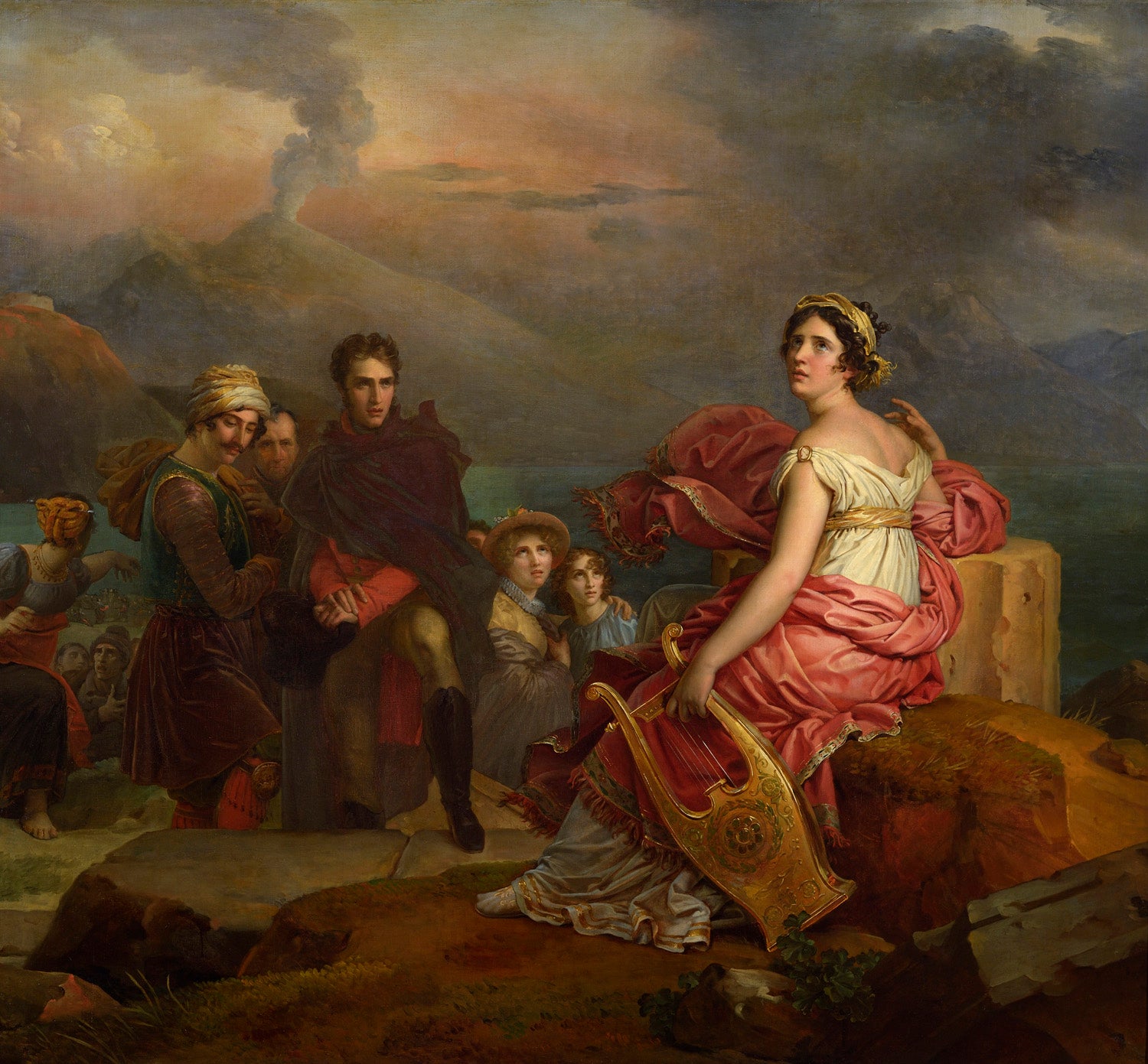 Corinne au Cap Misène - François Gérard