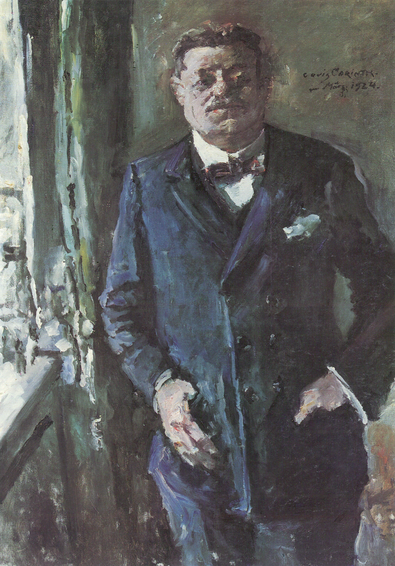 Portrait du Président du Reich Friedrich Ebert - Lovis Corinth
