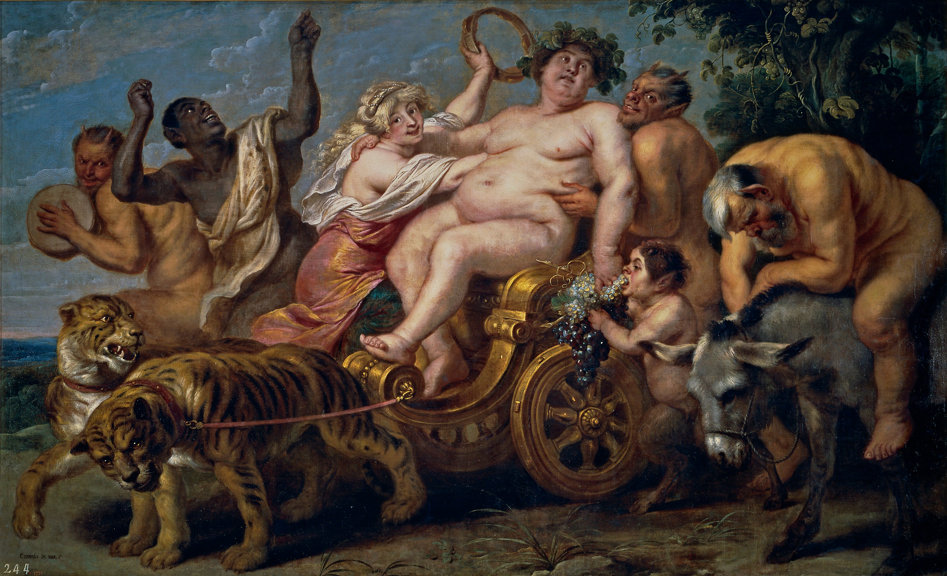Le Triomphe de Bacchus - Peter Paul Rubens