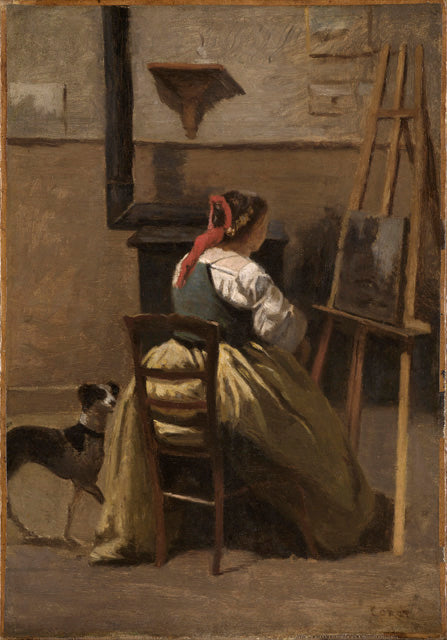 L'Atelier de Corot - Jean-Baptiste Camille Corot