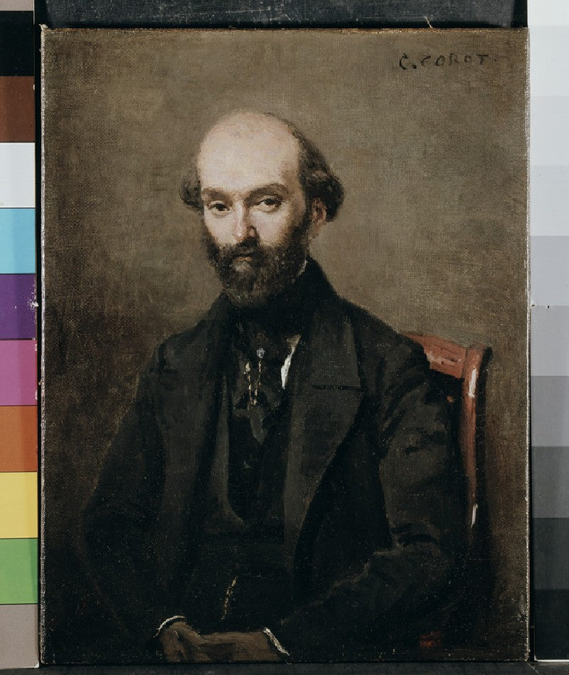 M. Bison (J.D. Alphonse Bison) - Jean-Baptiste Camille Corot