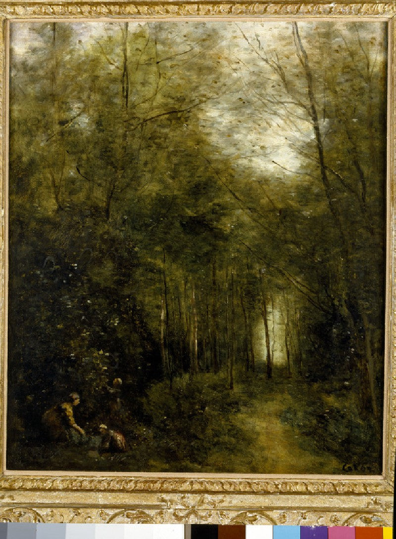 Montfermeuil, le ruisseau dans le bois - Jean-Baptiste Camille Corot