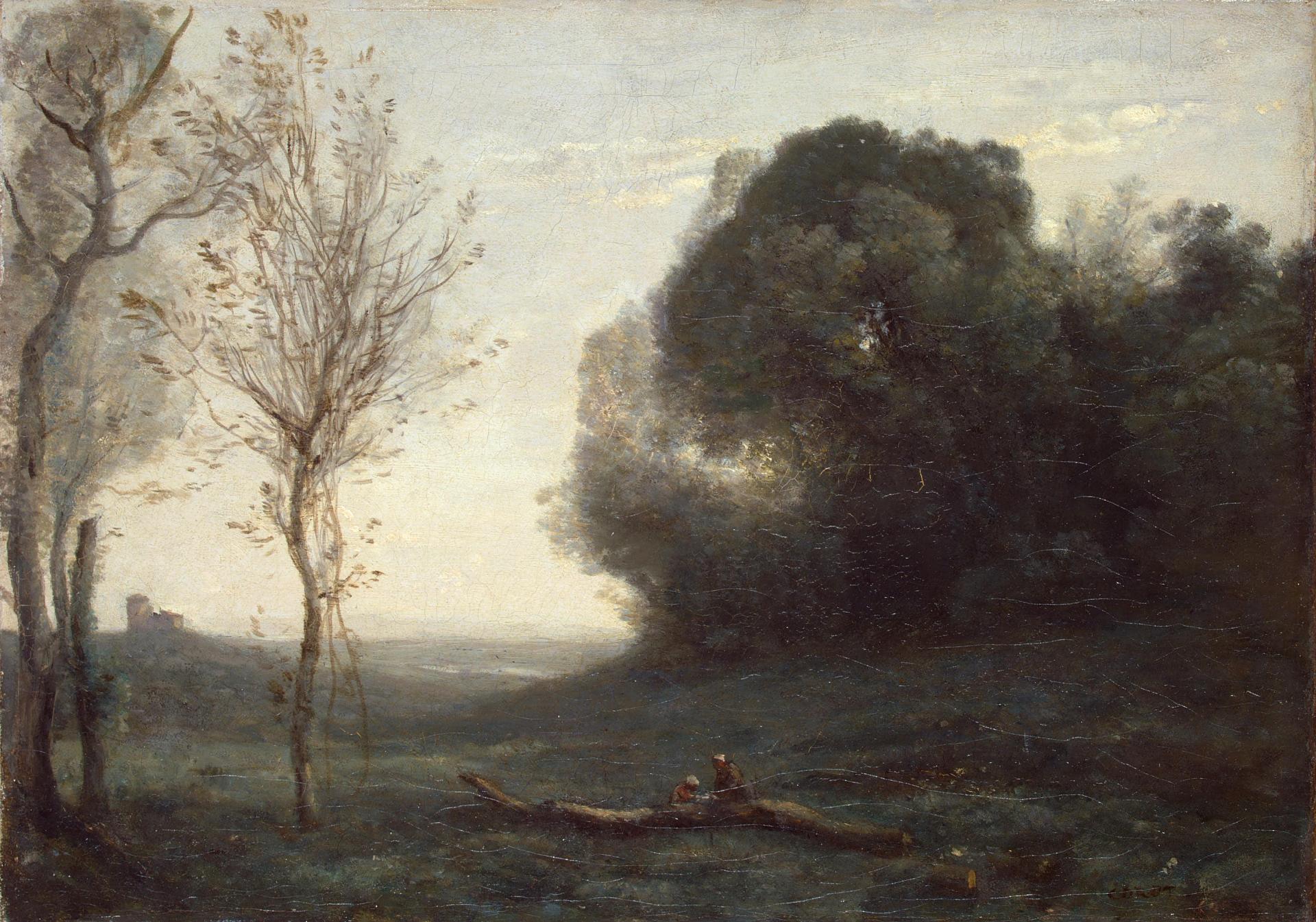 Matin - Jean-Baptiste Camille Corot