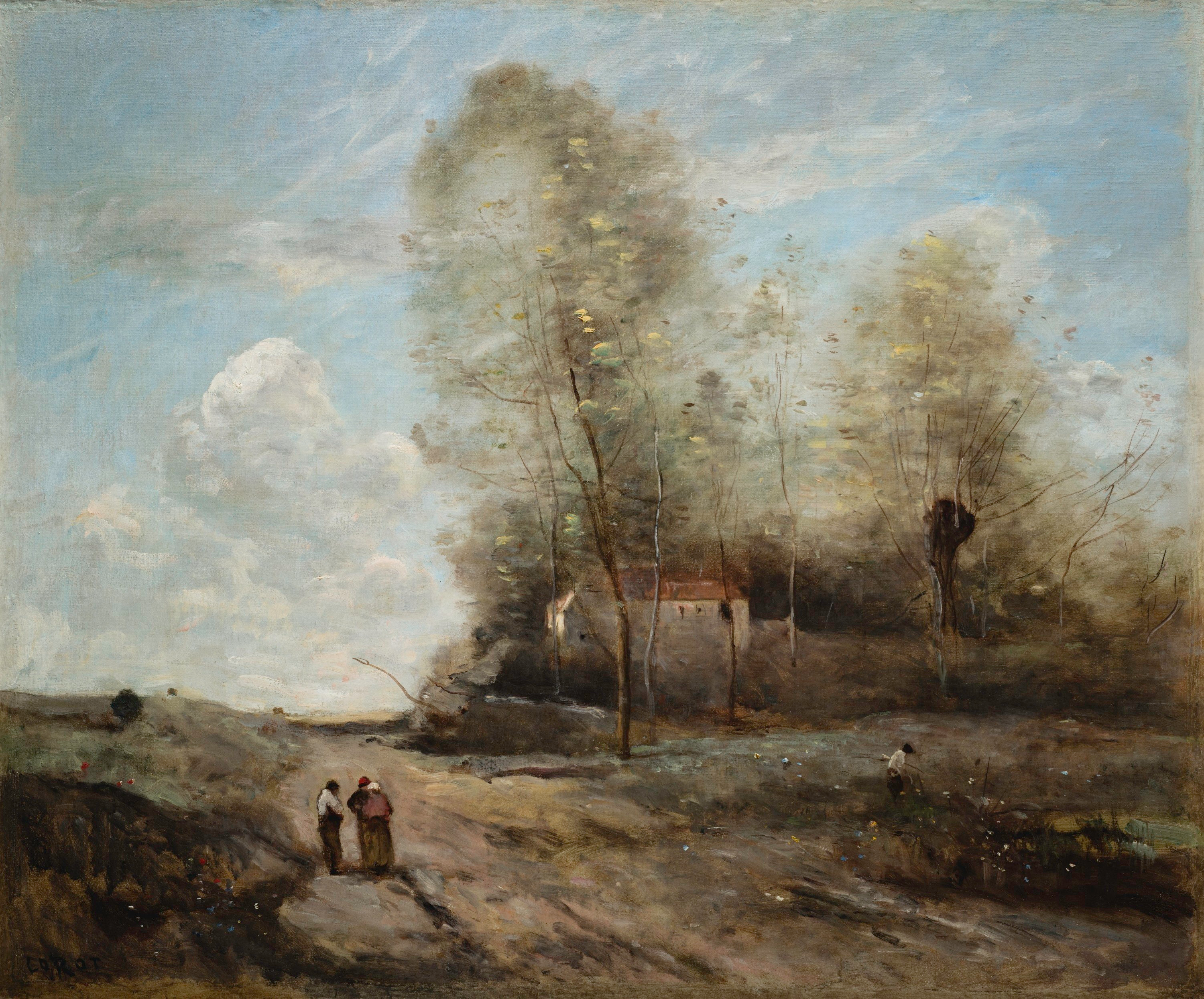 Paysage champêtre - Jean-Baptiste Camille Corot