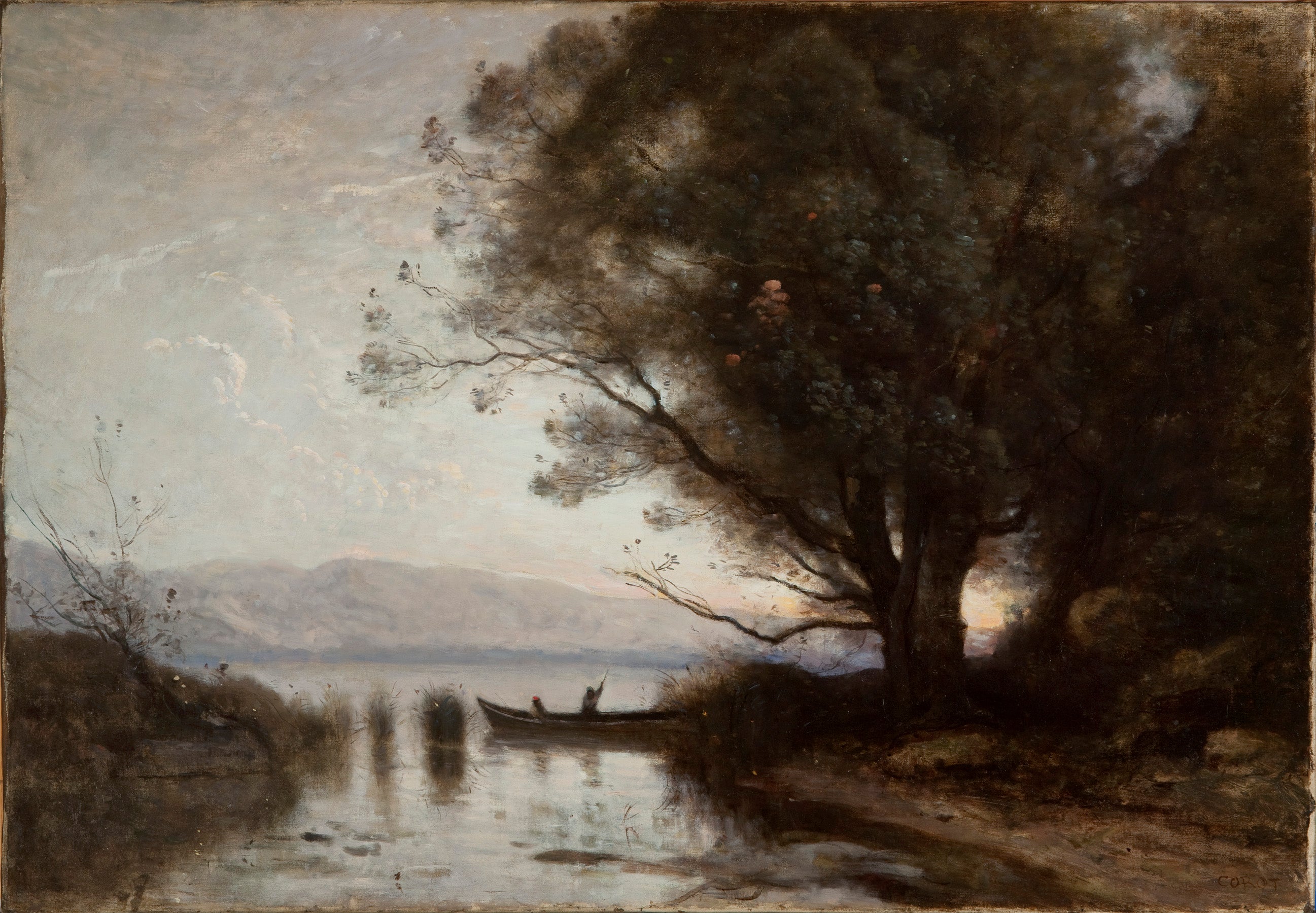 Souvenir de Riva - Jean-Baptiste Camille Corot