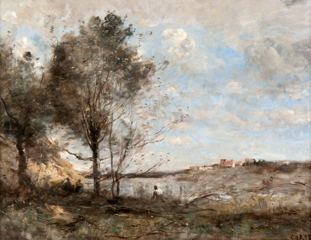 Le bûcheron - Jean-Baptiste Camille Corot