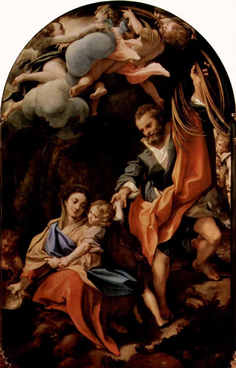 Madona ze Scodella - Antonio da Correggio