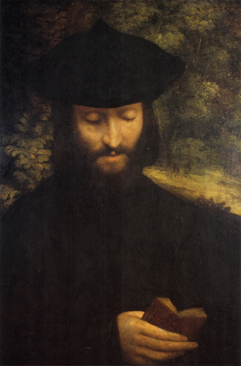 Portrét muže s knihou - Antonio da Correggio