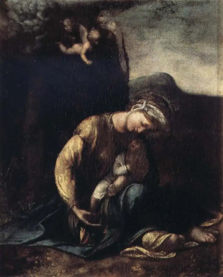 La Zingarella - Antonio da Correggio - Alpha Reproduction