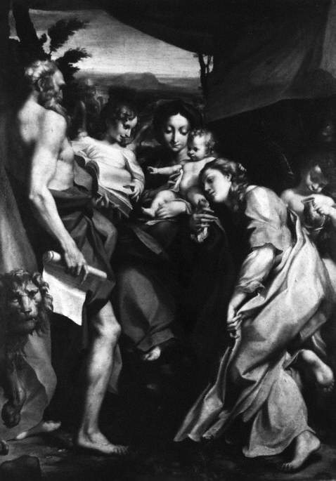 La Madone de Saint Jérôme - Antonio da Correggio