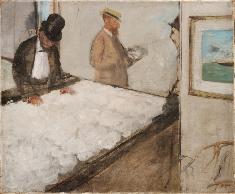 Obchodníci s bavlnou v New Orleans - Edgar Degas
