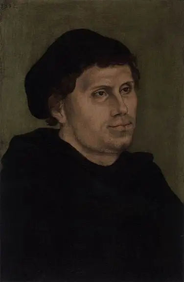 Portrét Martina Luthera (1483-1546) - Lucas Cranach starší
