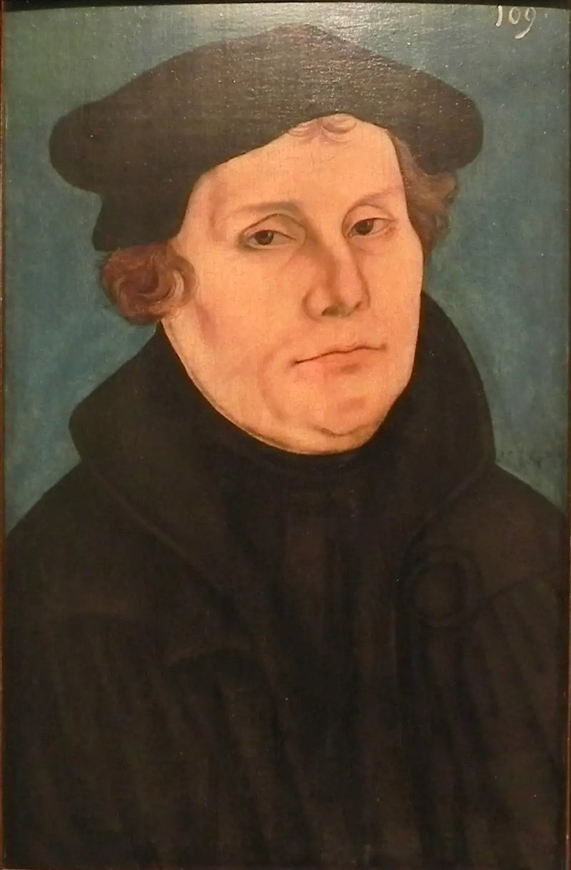 Martin Luther, v bustu, otočený doprava - Lucas Cranach starší
