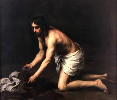 Kristus po bičování - Bartolomé Esteban Murillo