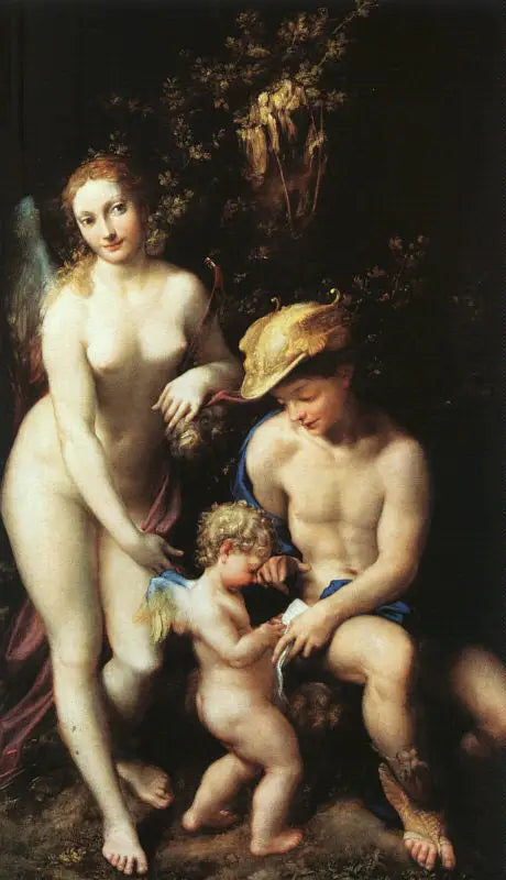 Výchova Kupidona - Antonio da Correggio