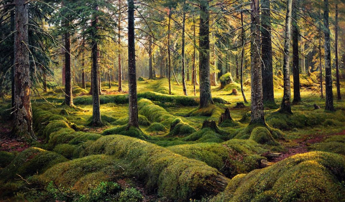 Cimetière Woodland - Ivan Chichkine