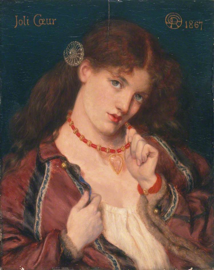 Hezké srdce - Dante Gabriel Rossetti