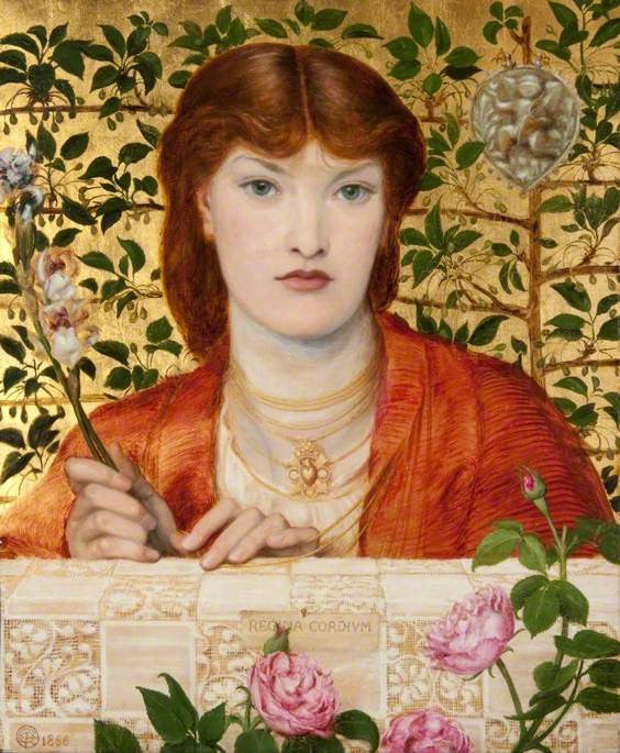 Regina Cordium - Dante Gabriel Rossetti