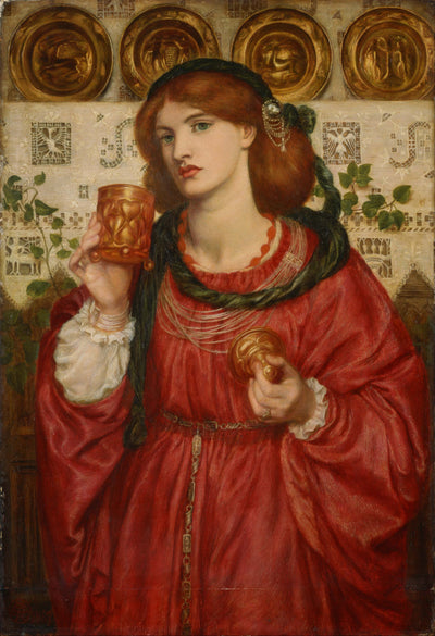 La Coupe d’amour - Dante Gabriel Rossetti - Alpha Reproduction