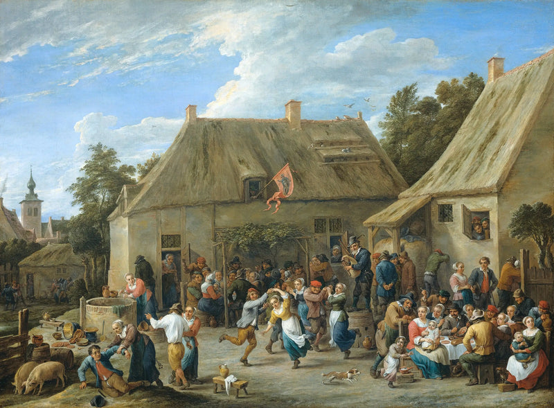 Vesnická Kermesse - David Teniers mladší