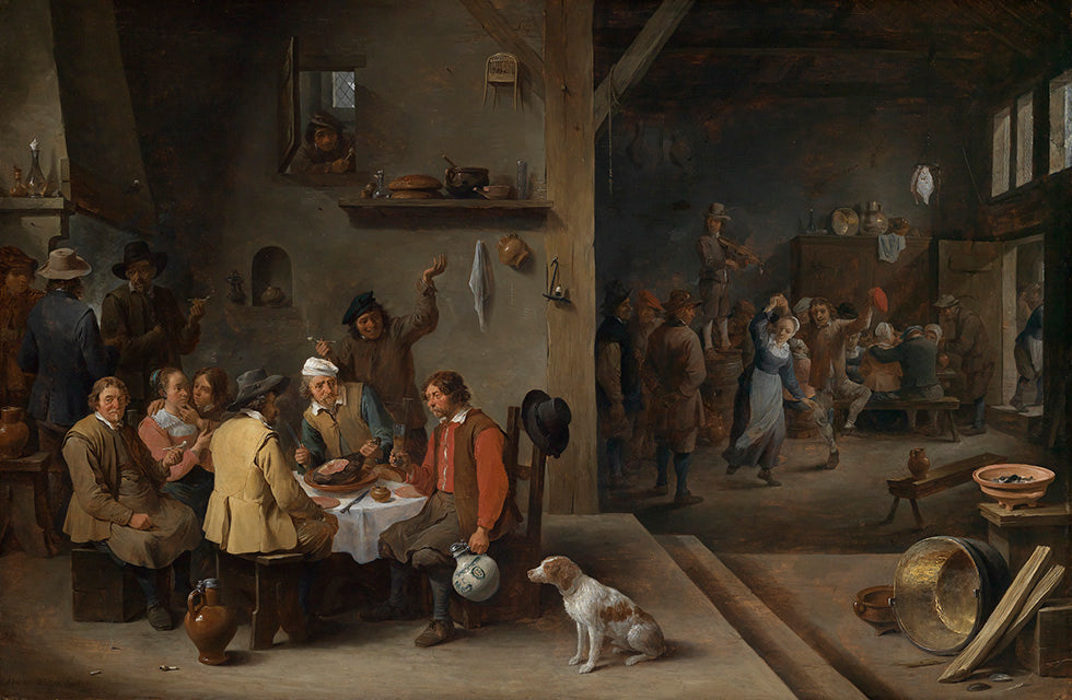 Dans la taverne - David Teniers le Jeune