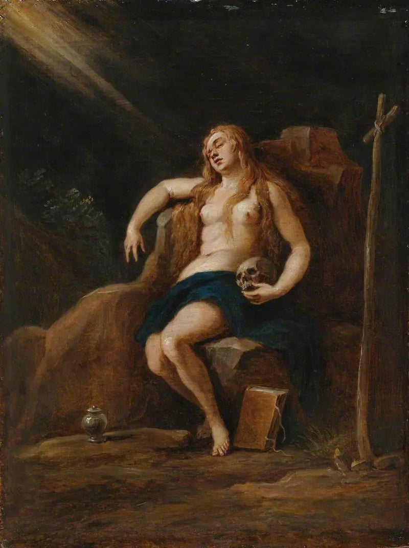 Marie-Madeleine v poušti (dle Palma il Giovane) - David Teniers le Jeune