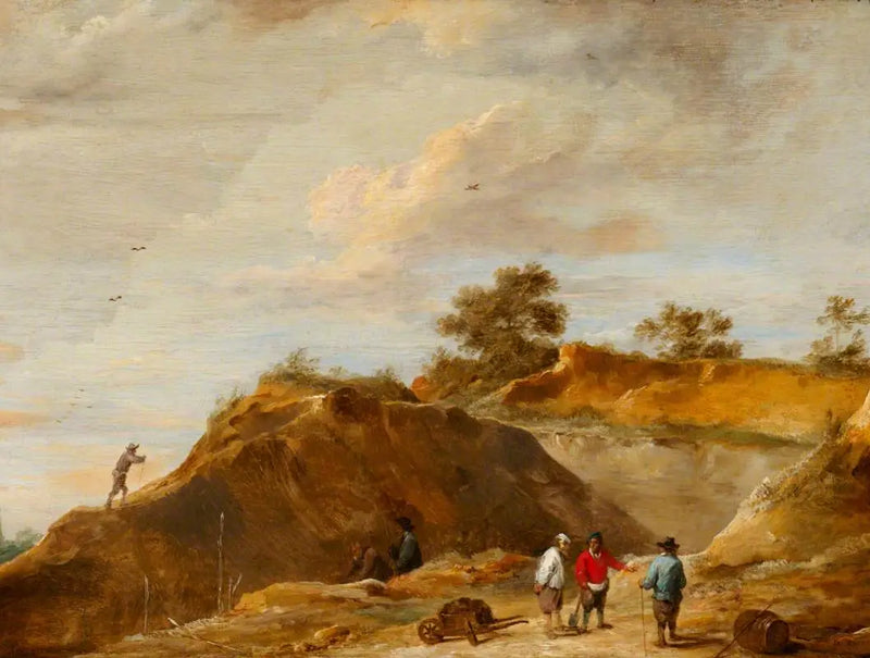 La kariéra de písek - David Teniers le Jeune