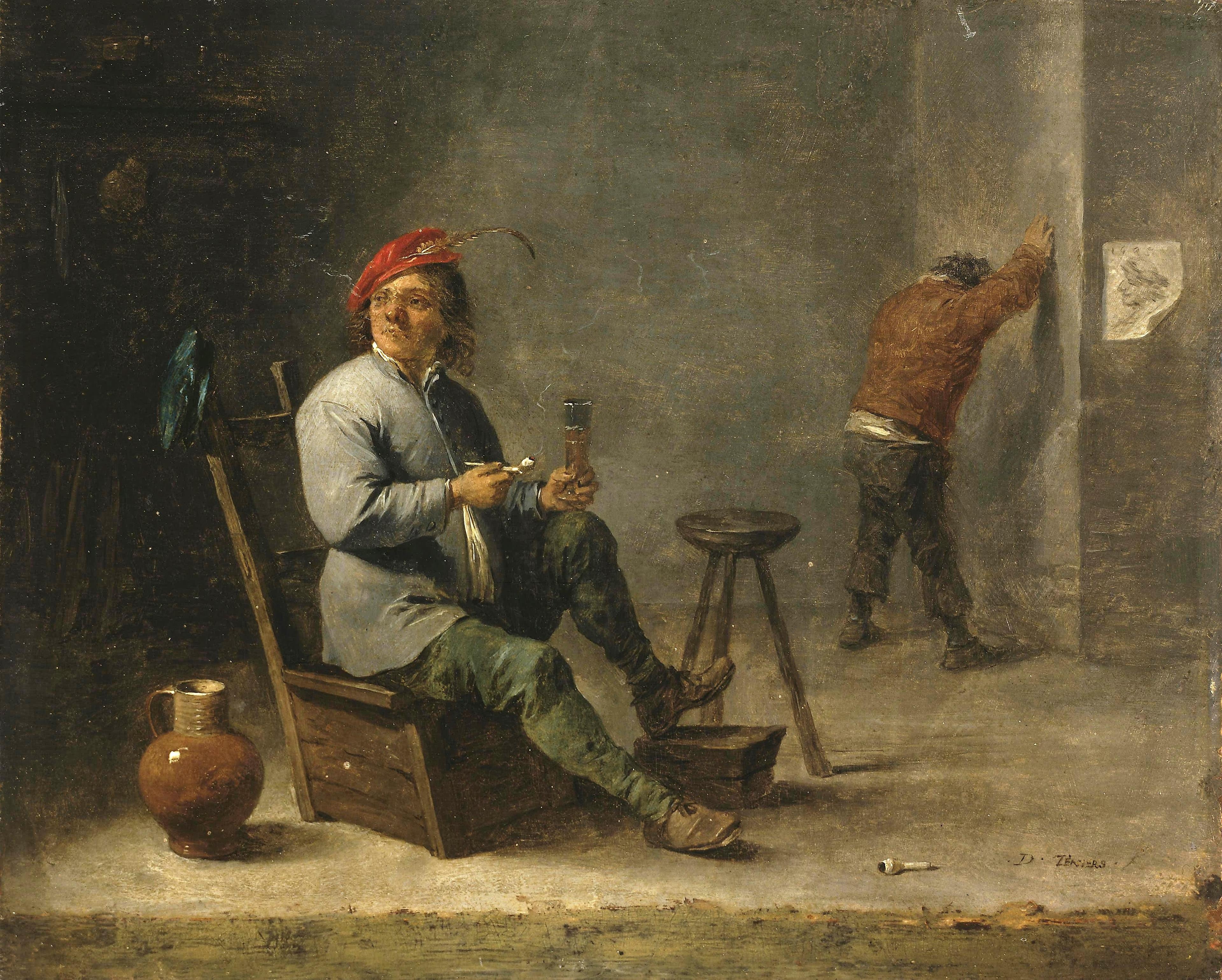Fumeur - David Teniers le Jeune