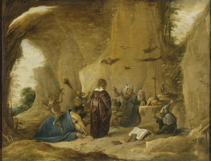 Pokušení svatého Antona - David Teniers mladší