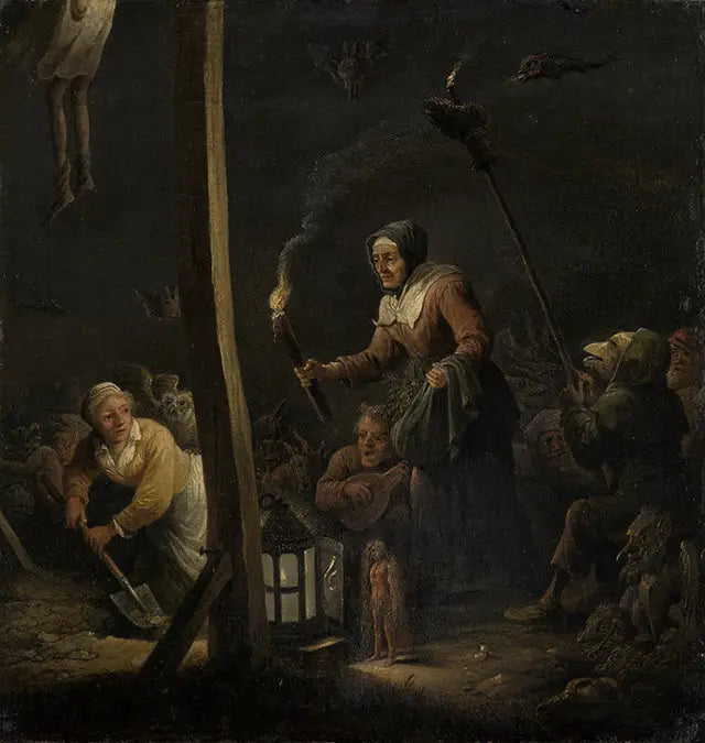 Scéna čarodějnice - David Teniers mladší
