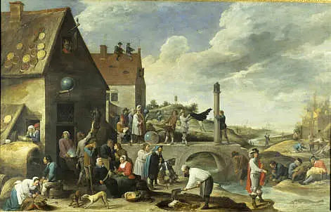 Flamandské přísloví - David Teniers mladší