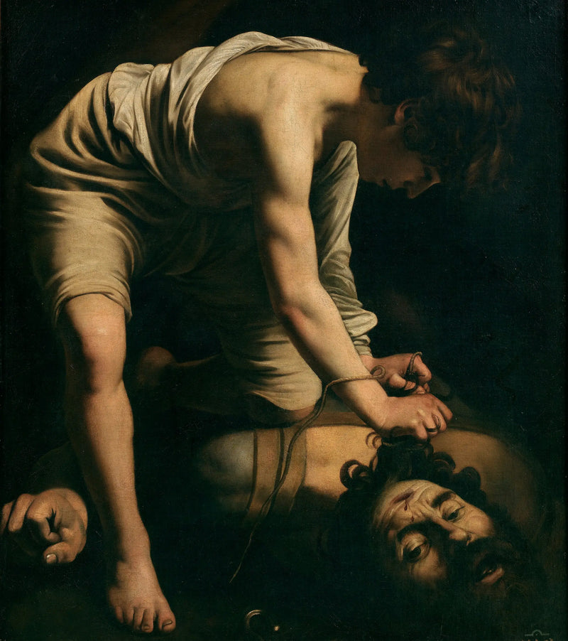 David a Goliáš - Caravaggio
