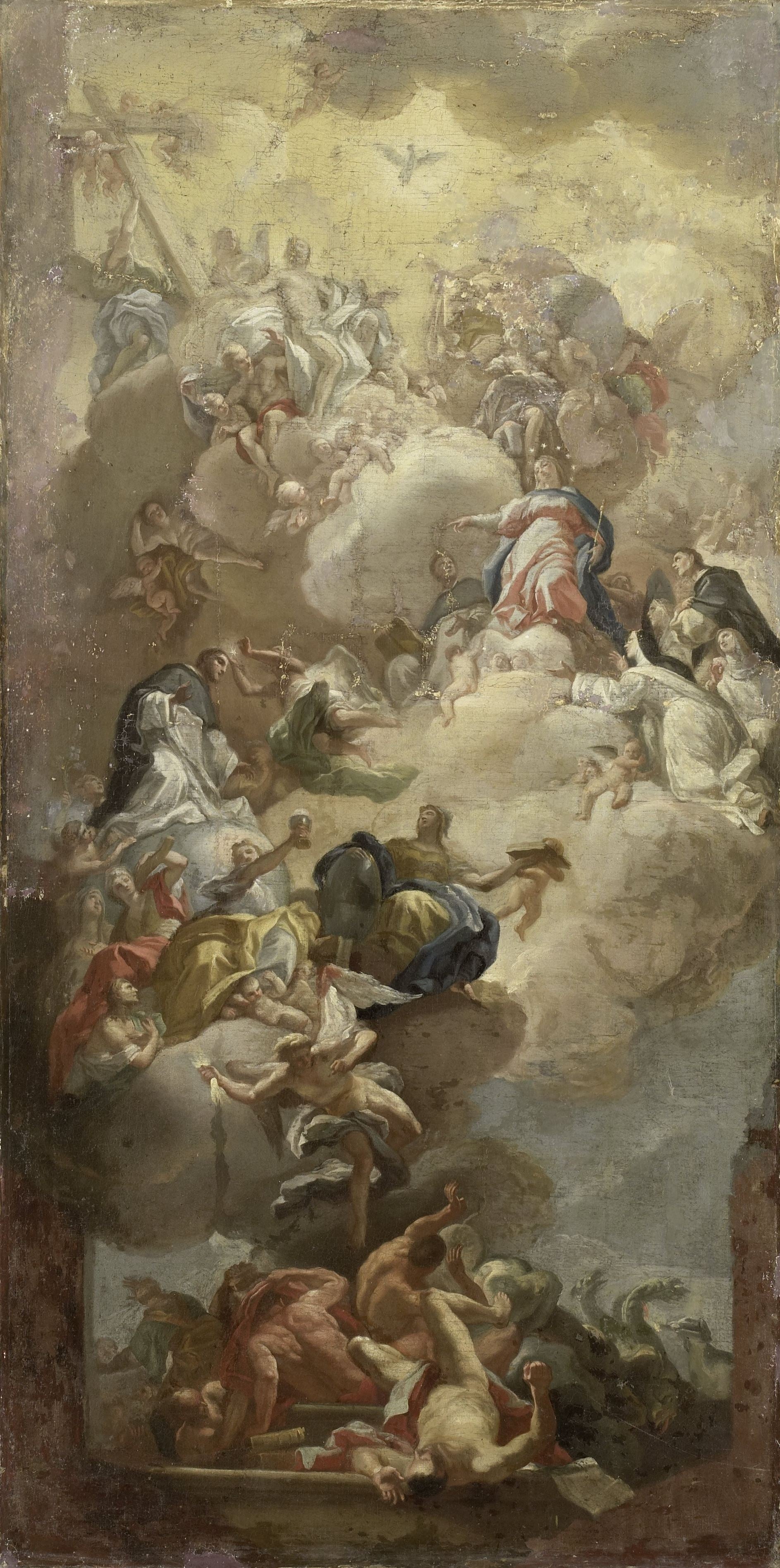 Glorification de saint Dominique - Francesco Solimena