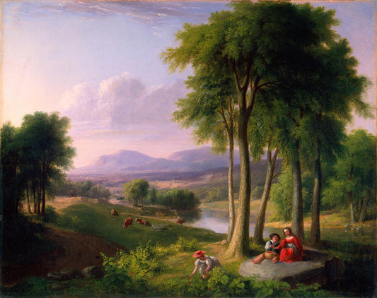 Vue près de Rutland, Vermont - Asher Brown Durand - Reproductions de tableaux et peintures haut de gamme