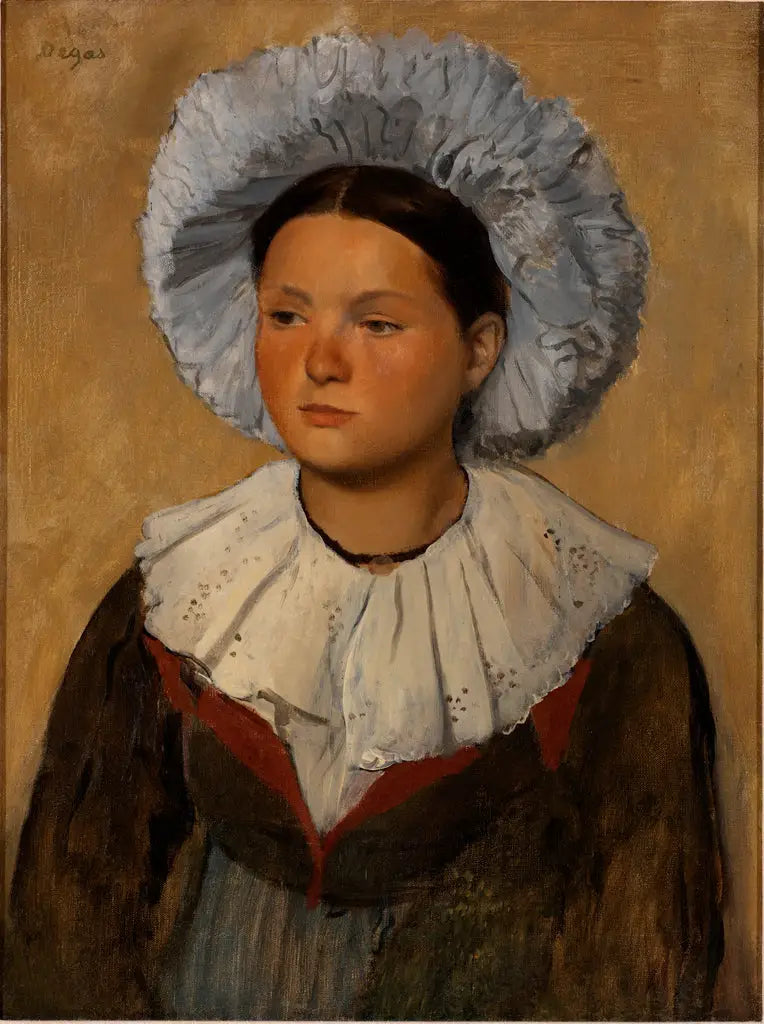 Savoijská žena - Edgar Degas