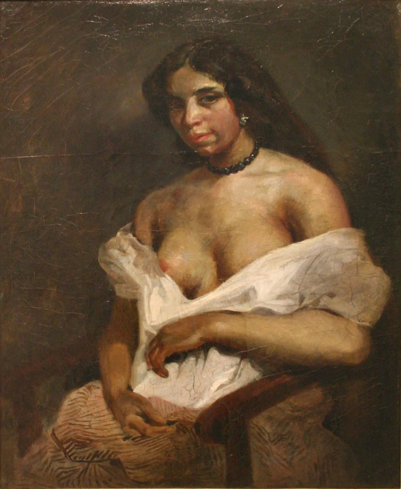Aline mulatka - Eugène Delacroix