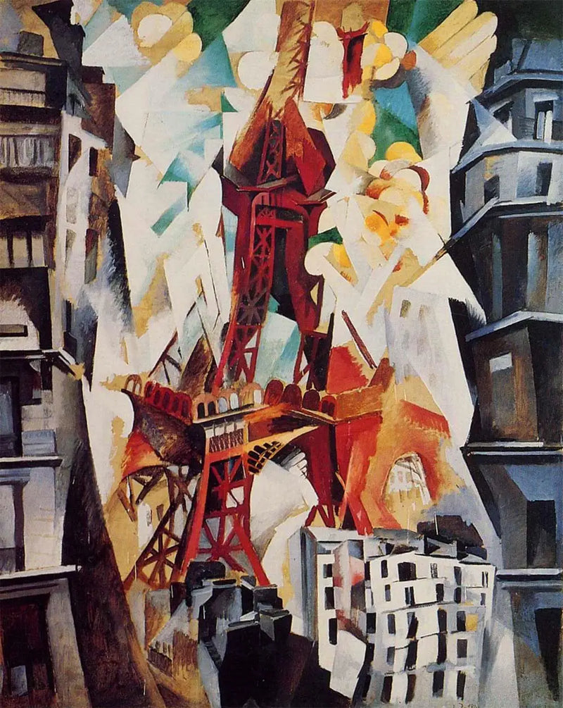 Champs-de-Mars, Červená věž - Robert Delaunay