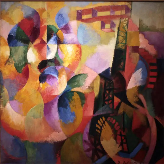Slunce, Věž, Letadlo - Robert Delaunay