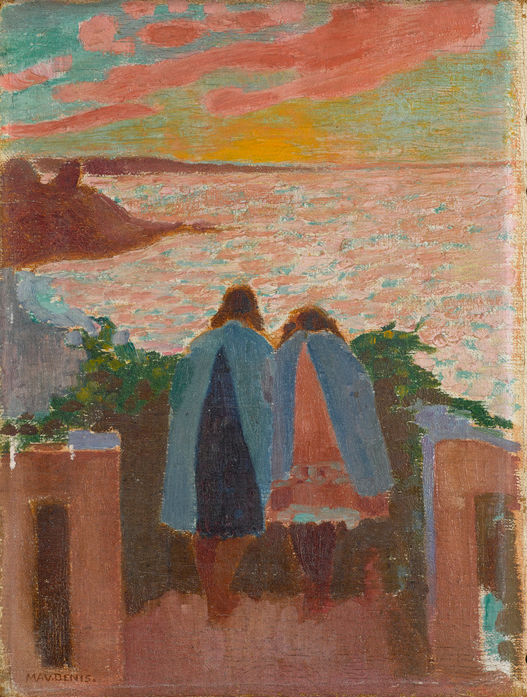 Le Balcon de Silencio au soleil couchant - Maurice Denis