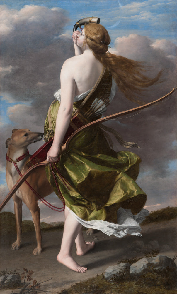 Diane lovkyně - Orazio Gentileschi