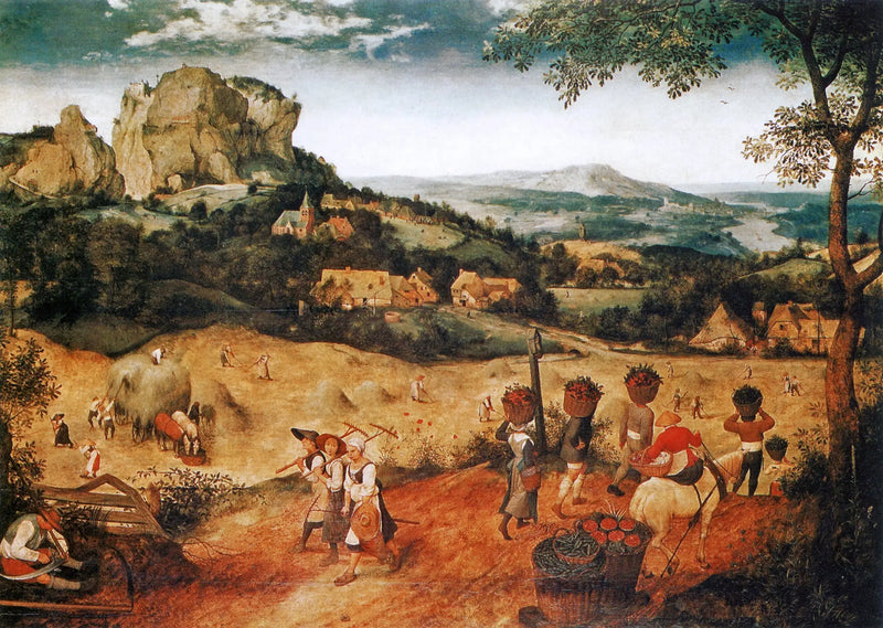Sklizeň - Pieter Brueghel starší