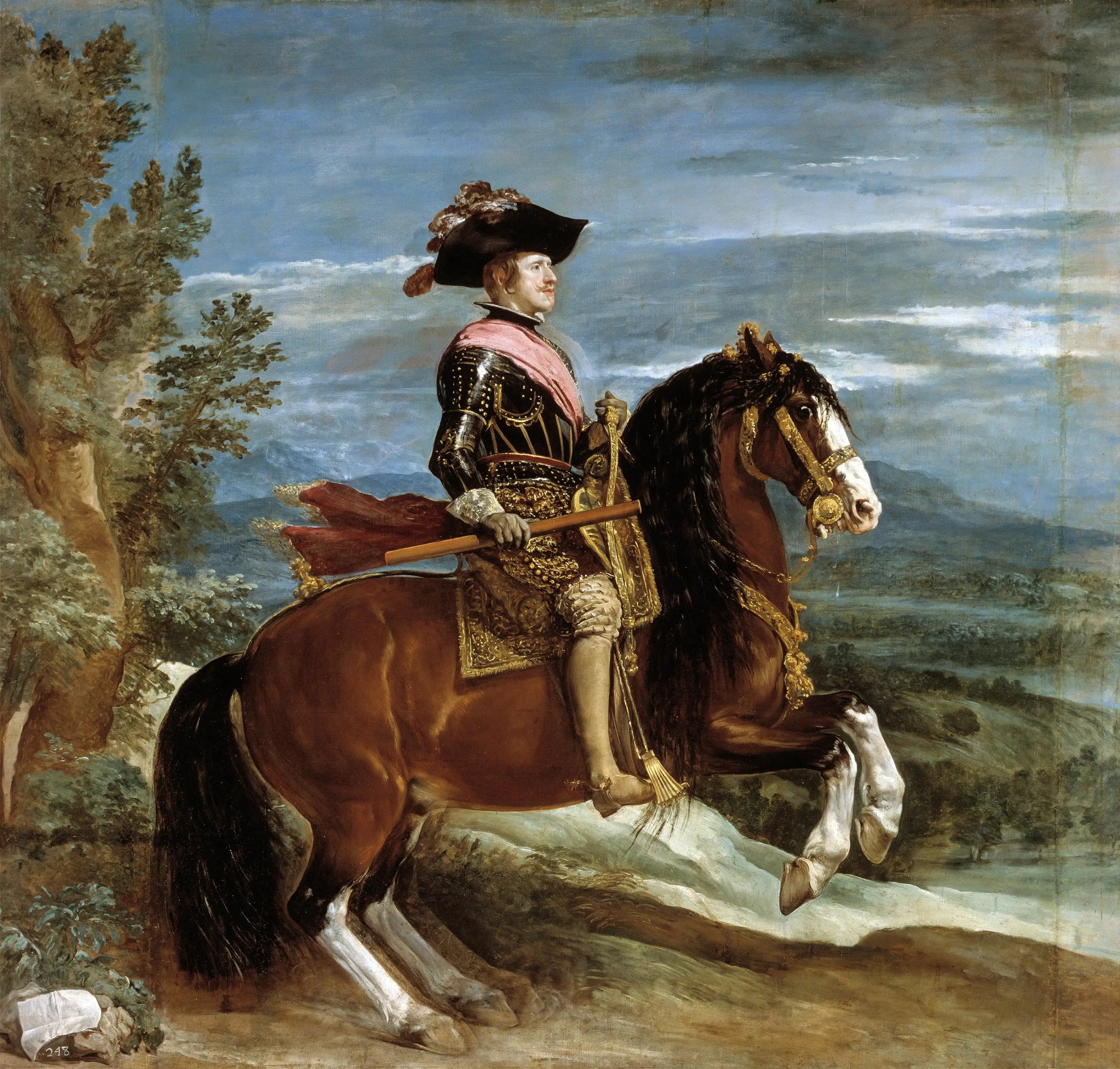 Philippe IV à cheval - Diego Velázquez - Alpha Reproduction