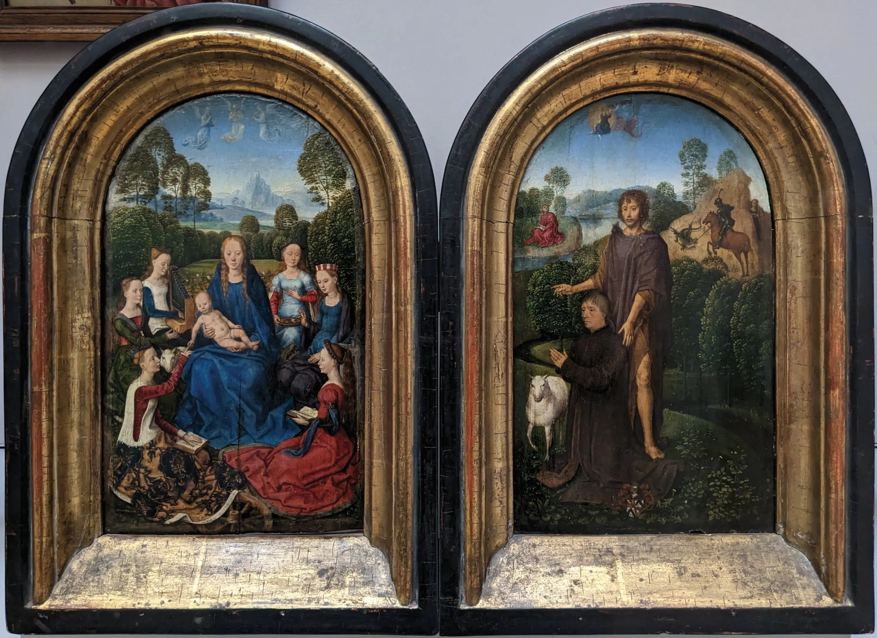 diptyque de Jean du Cellier - Hans Memling - Alpha Reproduction