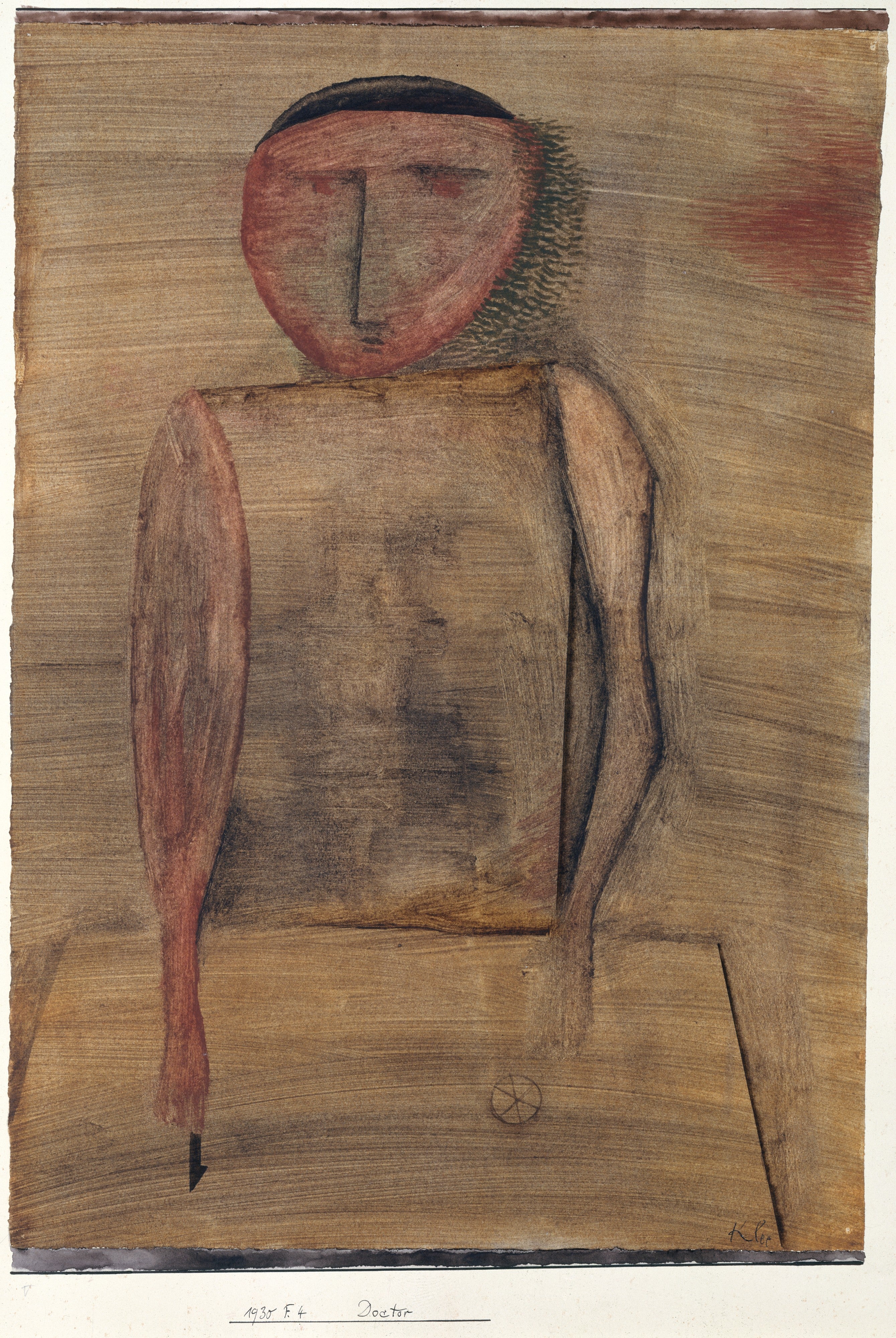 Lékař - Paul Klee