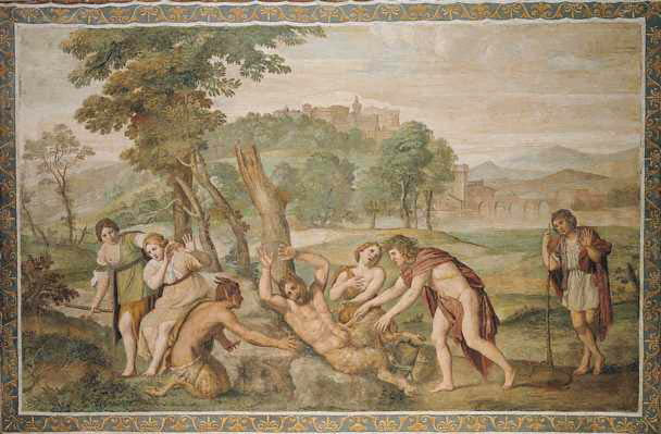 Odstranění Marsyase - Domenichino