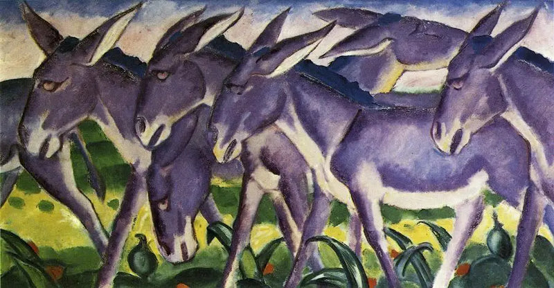 Fríza osla - Franz Marc